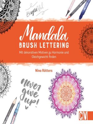cover image of Mandala Brush Lettering